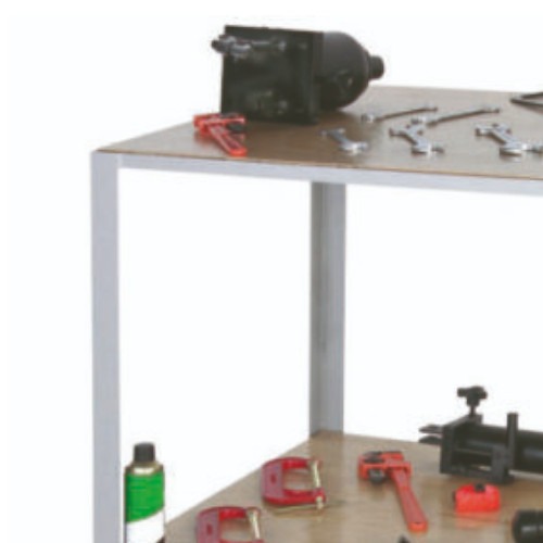 Bancada mvel com 2 tampos de compensado naval - CR-62