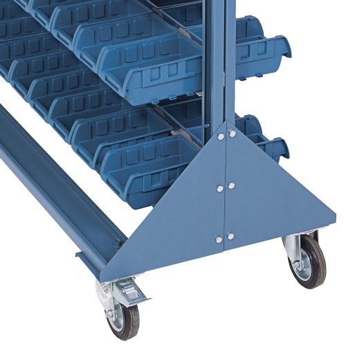 Carrinho porta-componentes com 126 caixas n3 - CR-63