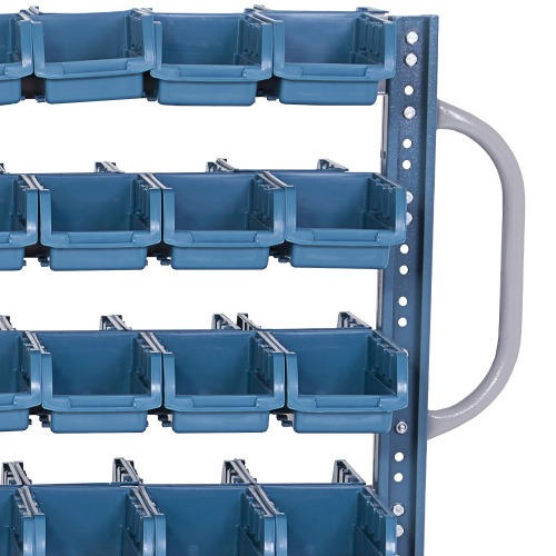 Carrinho porta-componentes com 126 caixas n3 - CR-63