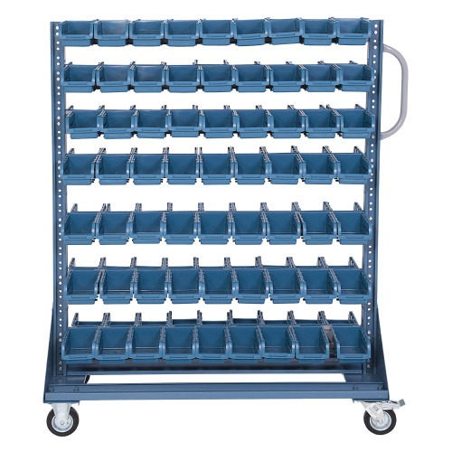 Carrinho porta-componentes com 126 caixas n3 - CR-63