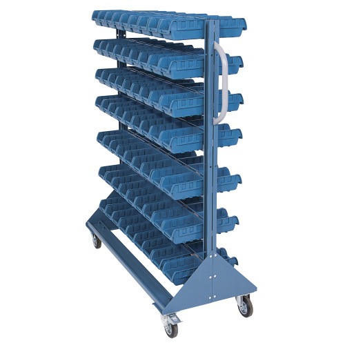 Carrinho porta-componentes com 126 caixas n3 - CR-63