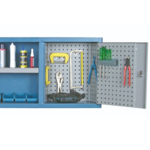 Arm�rio para ferramentas com 1 prateleira e chapa perfurada - AM-8