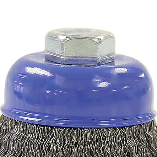 Escova de ao tipo copo ondulada 60 x 14 mm