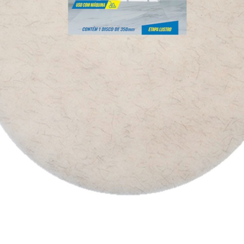 Disco lustrador de fibra para piso não abrasivo 350 mm Disco lustrador de fibra para piso não abrasivo 350 mm