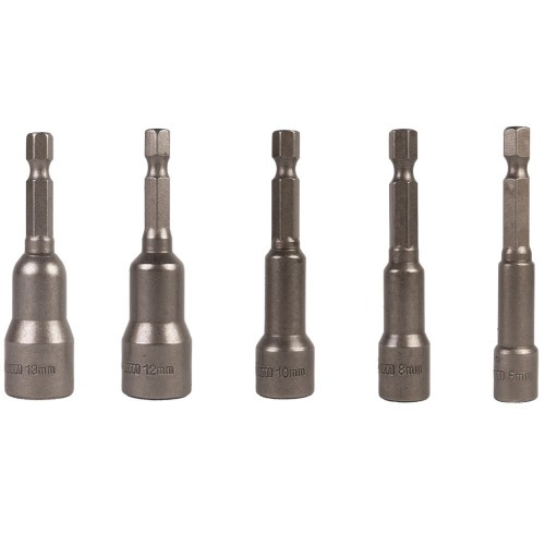 Jogo de soquete magntico 6 a 13 mm encaixe de 1/4