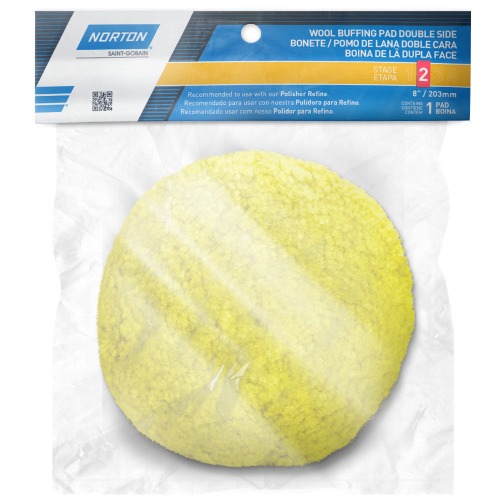Boina de lã dupla face para polimento 8 Boina de lã dupla face para polimento 8
