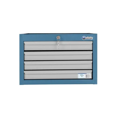 Módulo com 4 gavetas para bancada modular