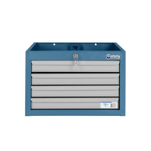 Módulo com 4 gavetas para bancada modular Módulo com 4 gavetas para bancada modular