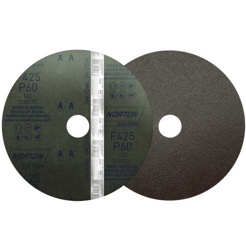 Disco de lixa de fibra 180 x 22 mm - F425 Disco de lixa de fibra 180 x 22 mm - F425