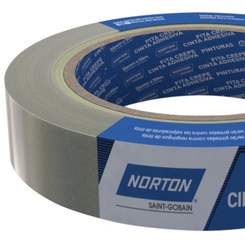 Fita crepe adesiva de 24 mm x 50 metros - Sleeve Fita crepe adesiva de 24 mm x 50 metros - Sleeve