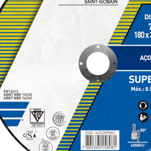 Disco de corte para metal 7 Disco de corte para metal 7