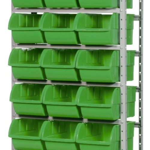 Estante met�lica com 21 gavetas n� 7 verde - EF21/7VD Marcon