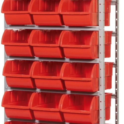 Estante metlica com 21 gavetas n 7 vermelha - EF21/7V-