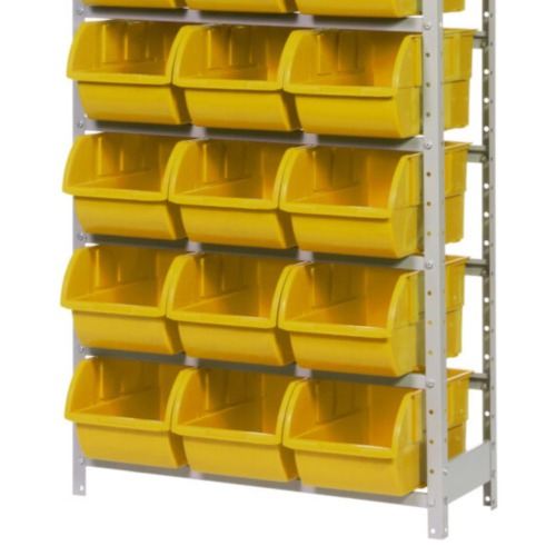 Estante met�lica com 21 gavetas n� 7 amarela - EF21/7AM