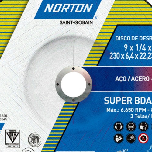 Disco de desbaste para metal 9