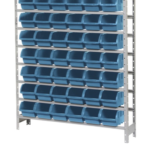 Estante metálica para 54 gavetas n° 5 azul - EF54/5A Estante metálica para 54 gavetas n° 5 azul - EF54/5A