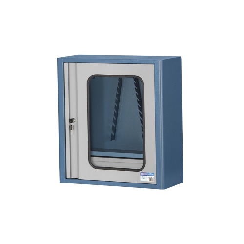 Arm�rio para ferramentas com 1 prateleira 2 gavetas e porta com visor de vidro - AR-3