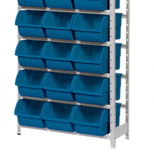 Estante met�lica com 21 gavetas n� 7 azul - EP21/7A