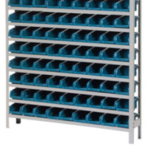 Estante metálica com 108 gavetas n° 3 azul - EP108/3A Estante metálica com 108 gavetas n° 3 azul - EP108/3A