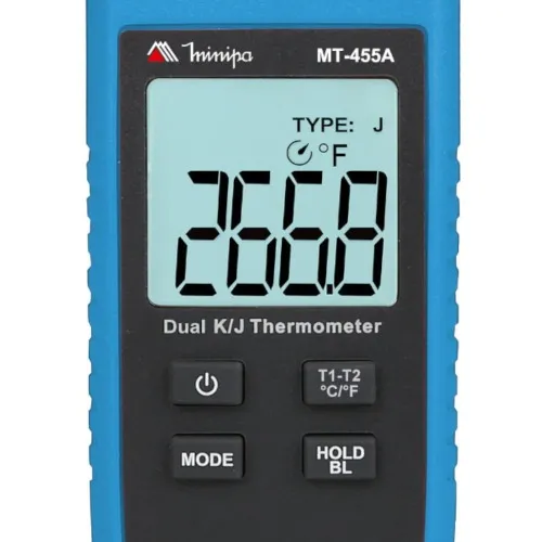 Termômetro digital -50°C a 1300°C - MT-455A - Minipa