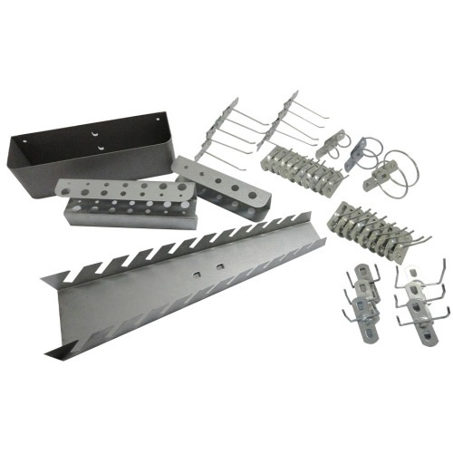 Kit de suportes para fixação de ferramentas com 46 peças - GS-1 Kit de suportes para fixação de ferramentas com 46 peças - GS-1