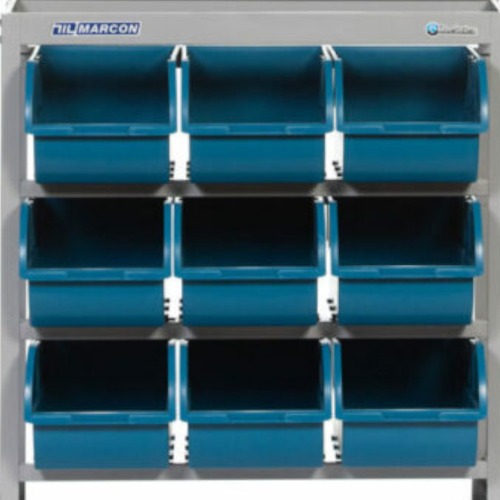 Estante metálica com 9 gavetas n° 7 azul - EP9/7A Estante metálica com 9 gavetas n° 7 azul - EP9/7A