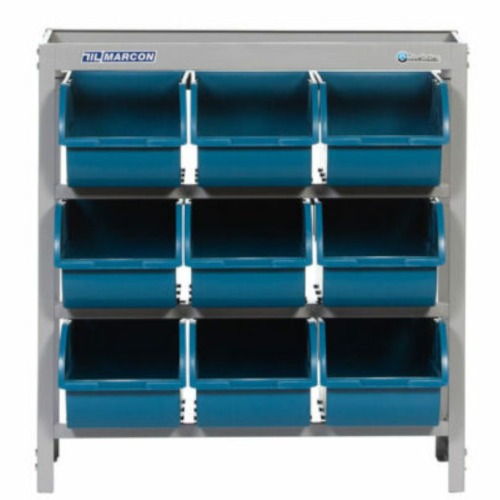 Estante metálica com 9 gavetas n° 7 azul - EP9/7A Estante metálica com 9 gavetas n° 7 azul - EP9/7A