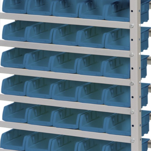 Estante met�lica com 30 gavetas n� 3 azul - EM30/3A