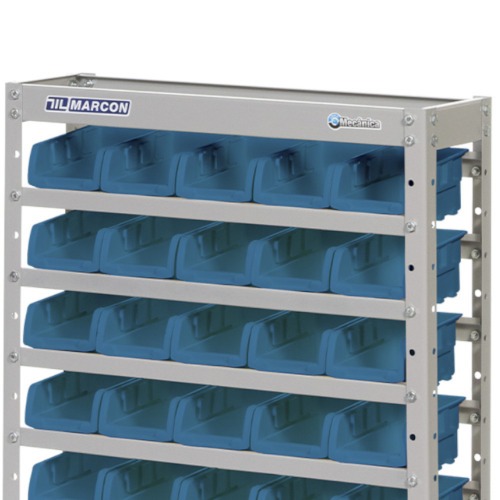 Estante met�lica com 30 gavetas n� 3 azul - EM30/3A