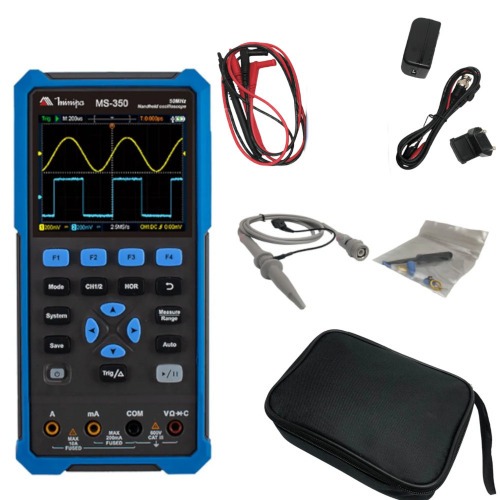 Osciloscópio digital portátil - MS-350 Osciloscópio digital portátil - MS-350