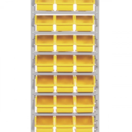 Estante met�lica com 27 gavetas n� 5 amarela - EF27/5AM            