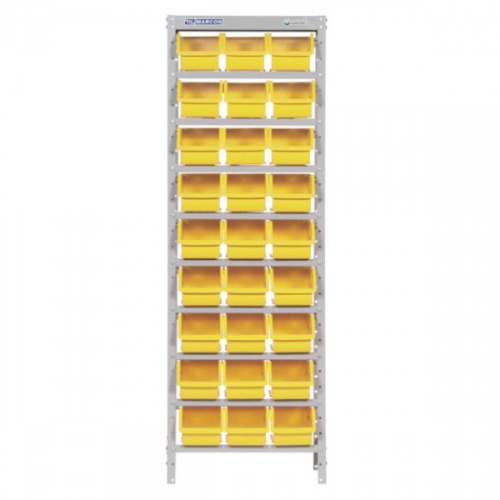Estante met�lica com 27 gavetas n� 5 amarela - EF27/5AM            