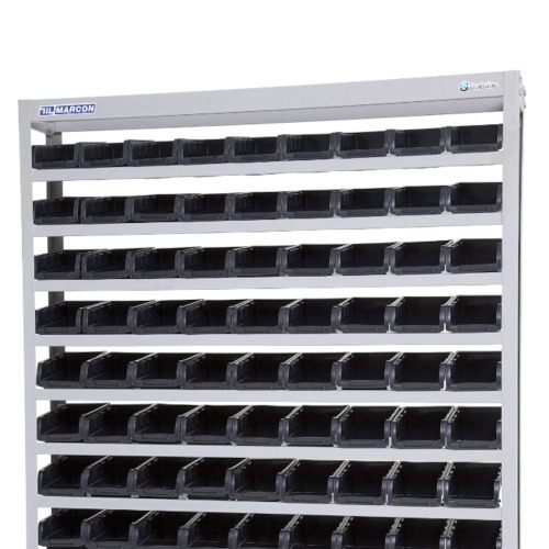 Estante metálica com 108 gavetas n° 3 preta - EP108/3P Estante metálica com 108 gavetas n° 3 preta - EP108/3P