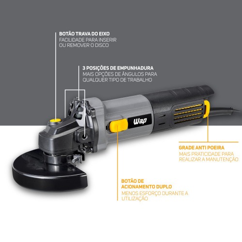 Esmerilhadeira angular 5 Esmerilhadeira angular 5