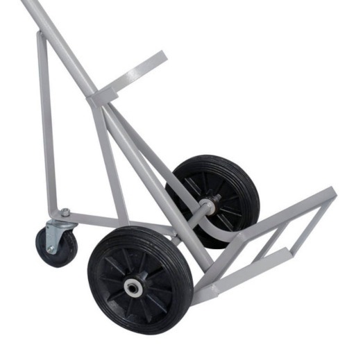 Carro para transporte de oxignio com apoio capacidade 01 cilindro