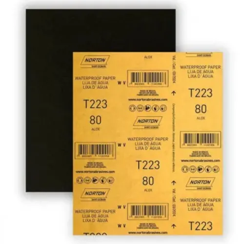 Folha de lixa D'água 225 x 275 mm - T223