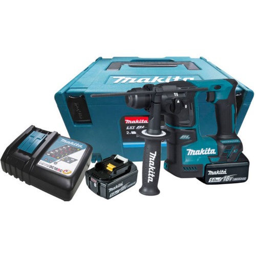 Martelete Perfurador a bateria 18V 1,2J Brushless com 2 baterias DHR171RTJ  110V/220V