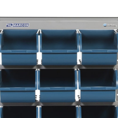 Estante met�lica com 9 gavetas n� 7 azul - EM9/7A