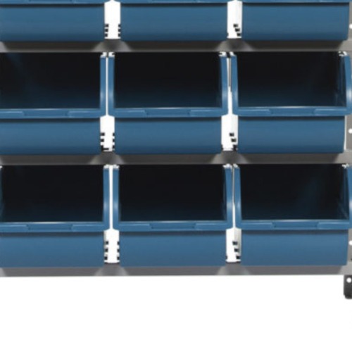 Estante met�lica com 9 gavetas n� 7 azul - EM9/7A