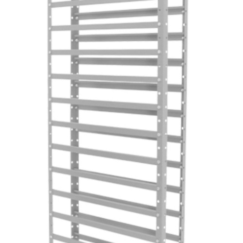 Estante metálica para para 60 gavetas n° 3 - EF60/3 Estante metálica para para 60 gavetas n° 3 - EF60/3