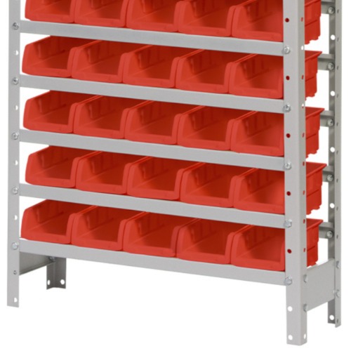 Estante met�lica com 30 gavetas n� 3 vermelha - EF30/3V