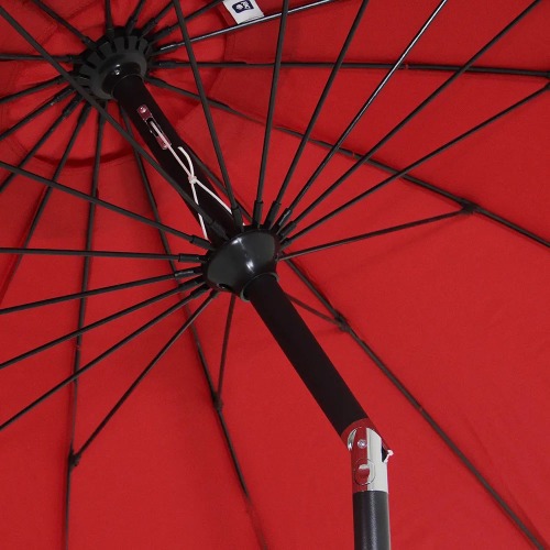 Ombrelone articulado acionamento por manivela 2,5 m - Chino