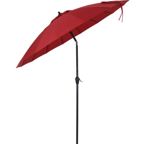 Ombrelone articulado acionamento por manivela 2,5 m - Chino