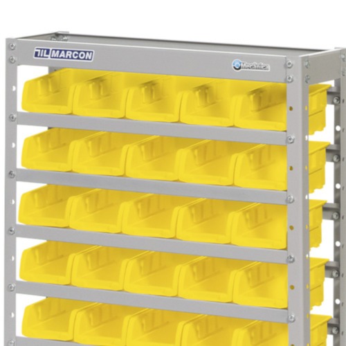 Estante metálica com 30 gavetas n° 3 amarela - EF30/3AM Estante metálica com 30 gavetas n° 3 amarela - EF30/3AM