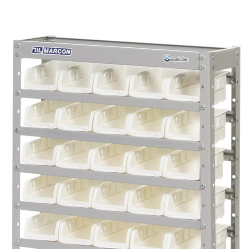 Estante met�lica com 30 gavetas n� 3 branca - EF30/3B