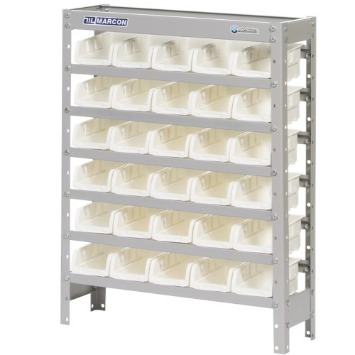 Estante met�lica com 30 gavetas n� 3 branca - EF30/3B