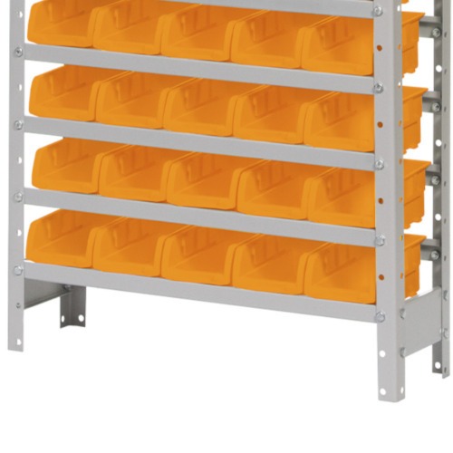 Estante metlica com 30 gavetas n 3 laranja - EF30/3L