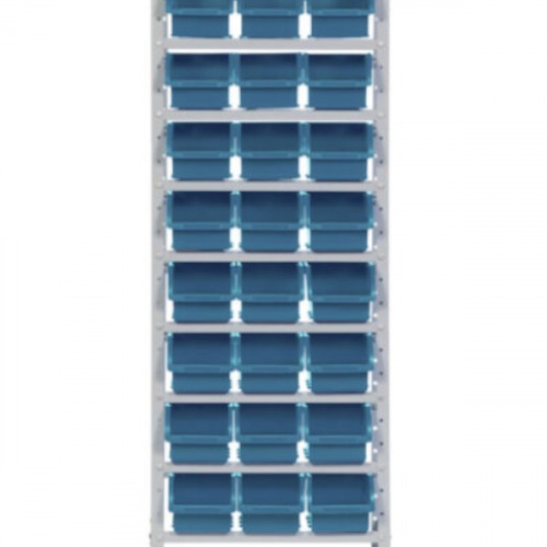 Estante met�lica com 27 gavetas n� 5 azul - EF27/5A