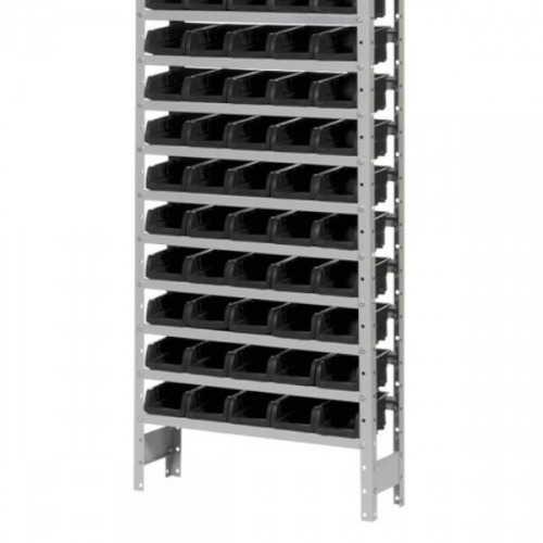 Estante metálica com 60 gavetas n° 3 preta - EF60/3P Estante metálica com 60 gavetas n° 3 preta - EF60/3P