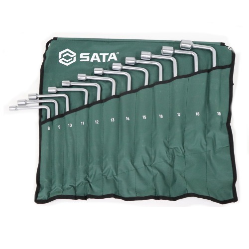 Jogo Chave Biela Sextavado de 8 a 19mm 12 peças - ST08021L Jogo Chave Biela Sextavado de 8 a 19mm 12 peças - ST08021L